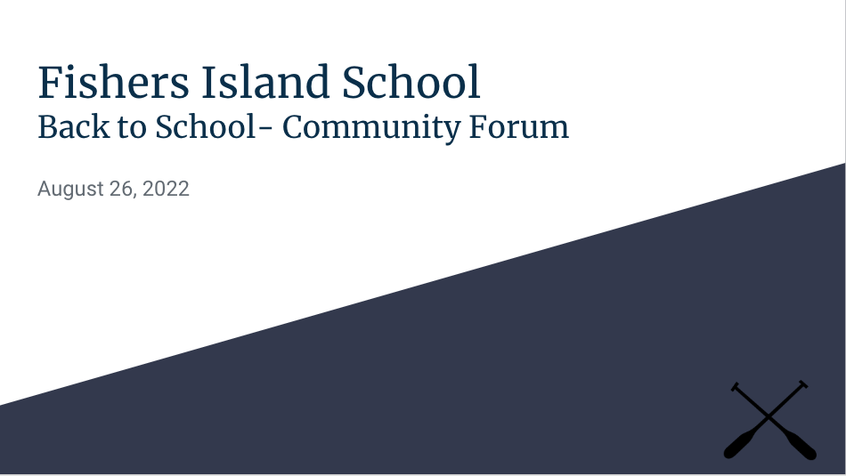 Back to School Community Fourm